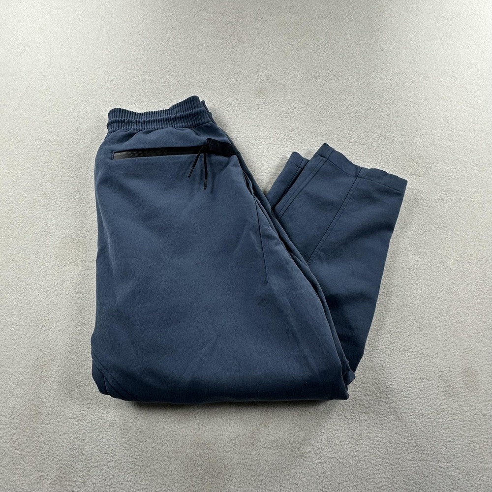 Nike Pants Mens Medium Blue Tech Pack Cropped Woven Pant Sportswear AR1562